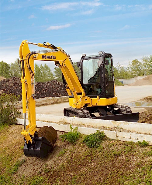 Komatsu Mini Ekskavatörleri Türkiye’de!